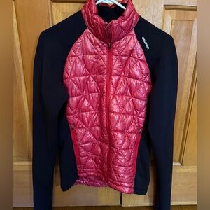 Goldwin Polartec Mixed media lightweight puffer